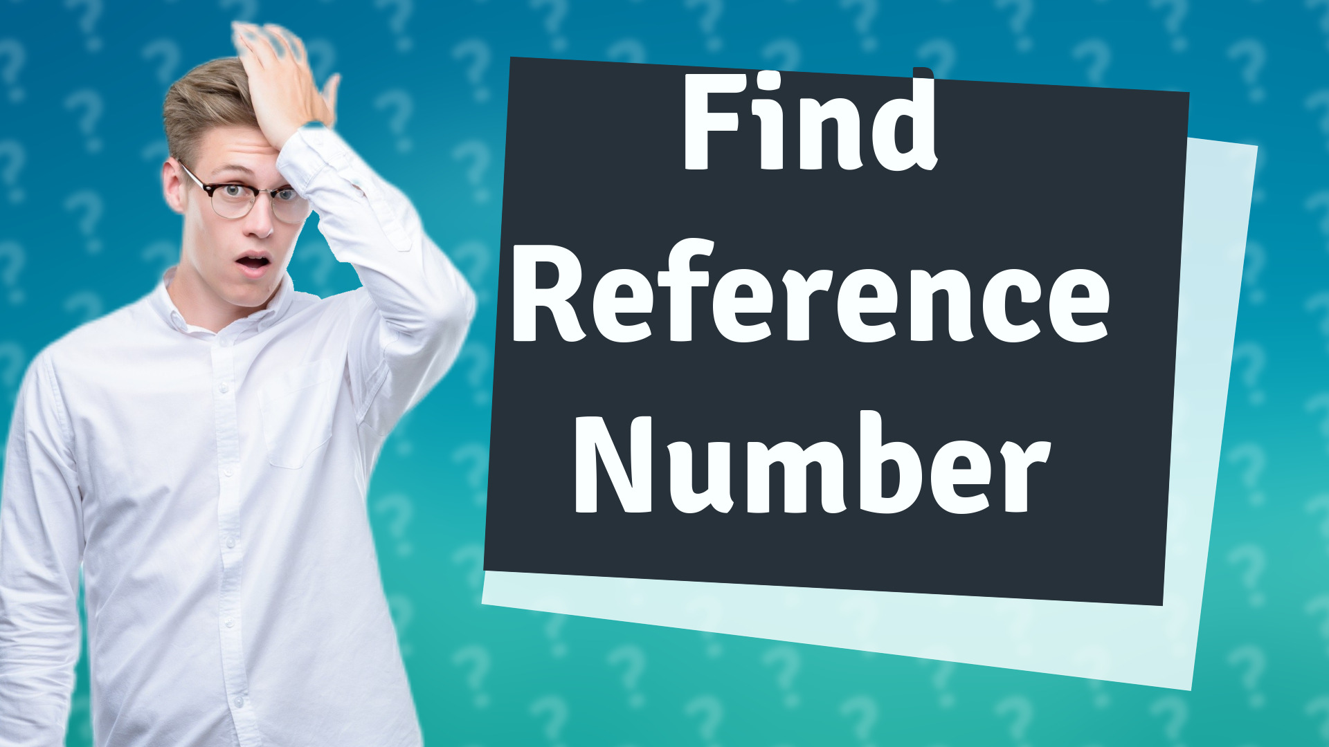 Find Reference Number