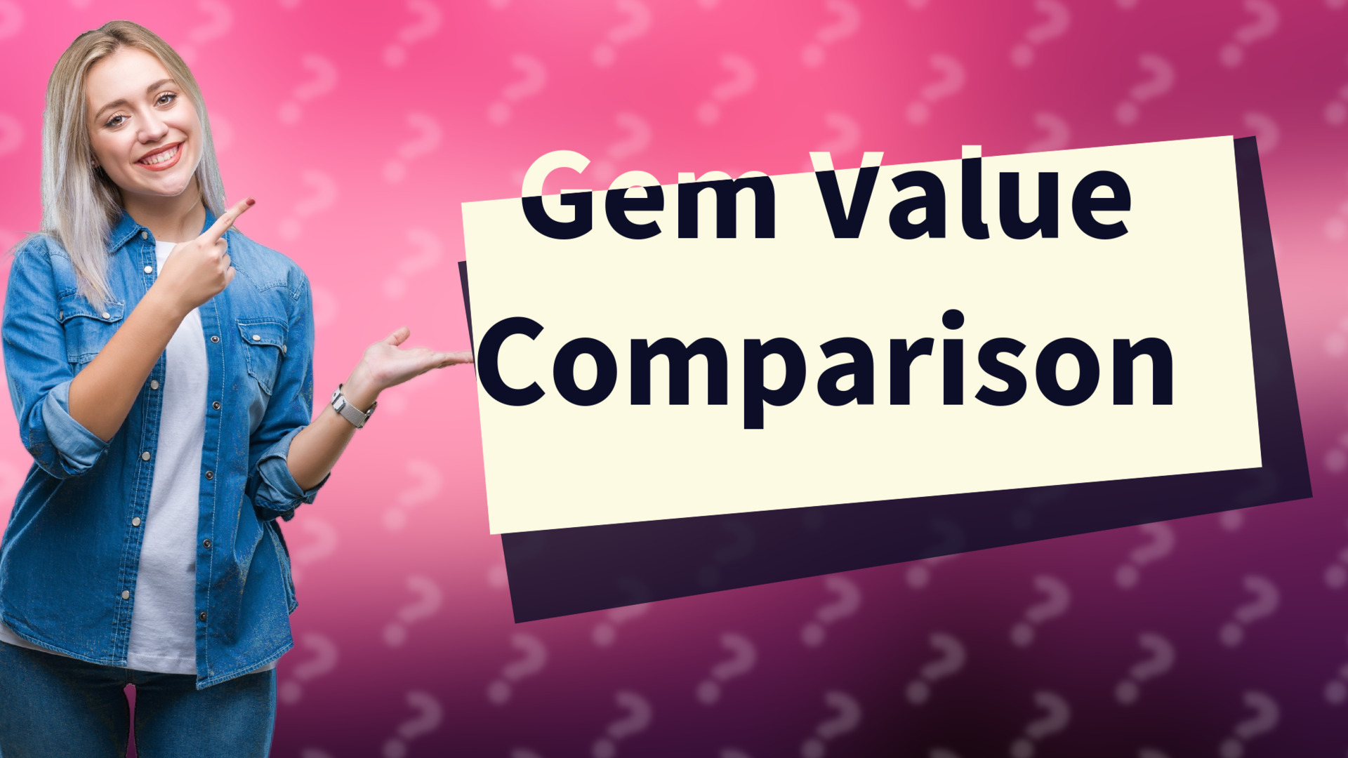 Gem Value Comparison