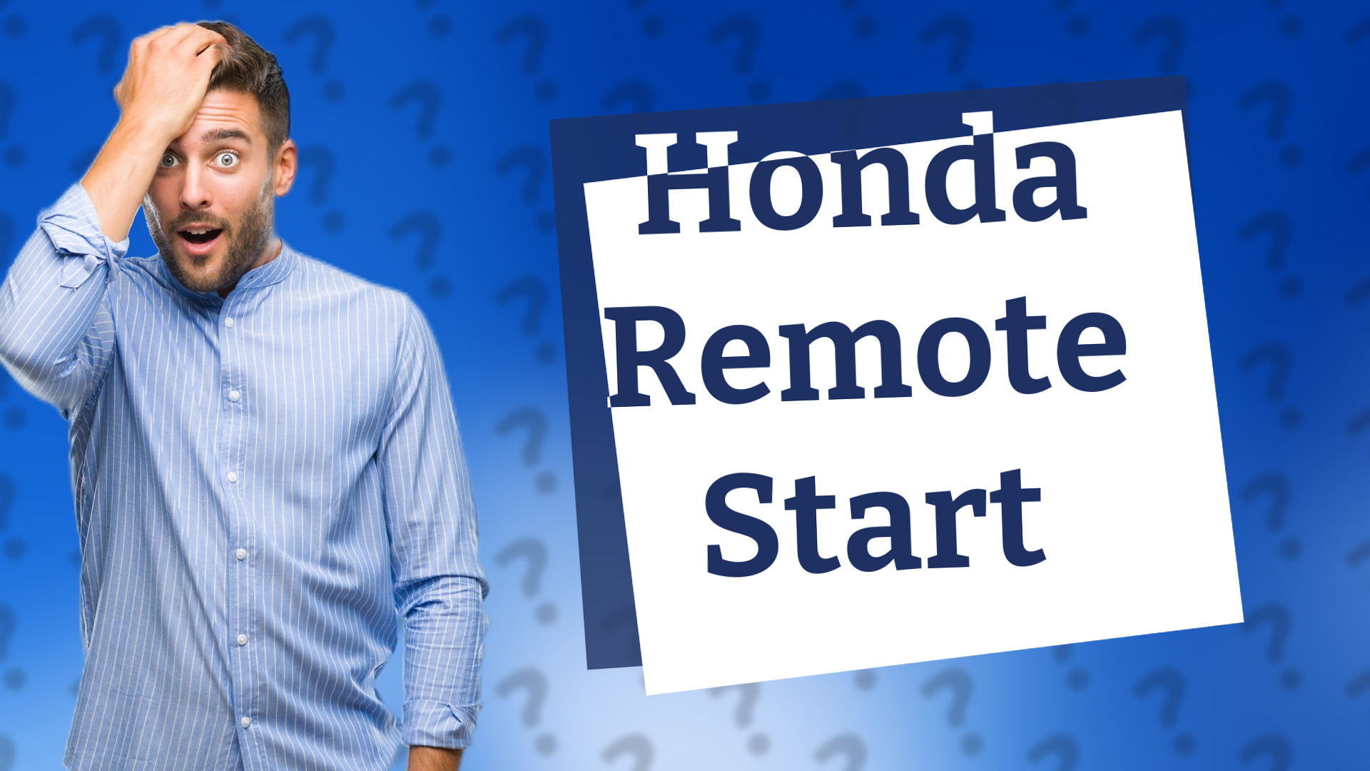 Honda Remote Start