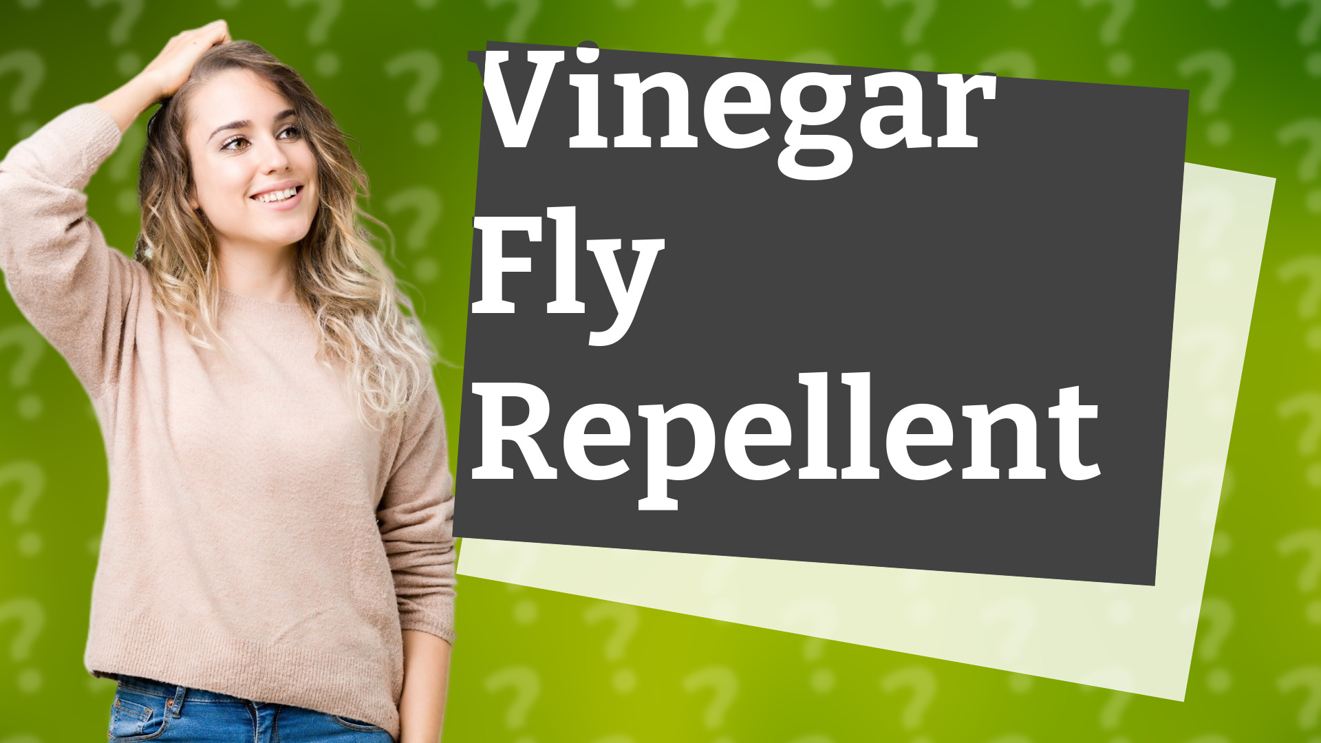 Vinegar Fly Repellent