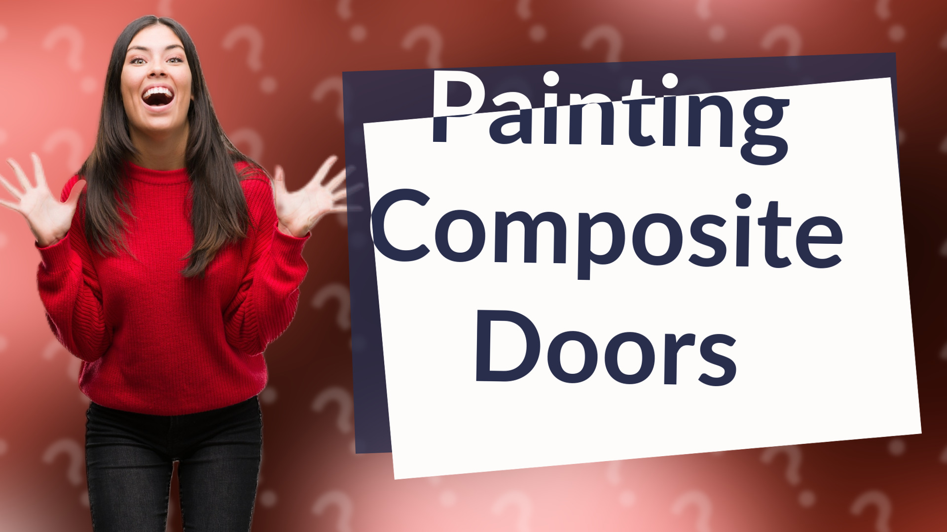 Painting Composite Doors