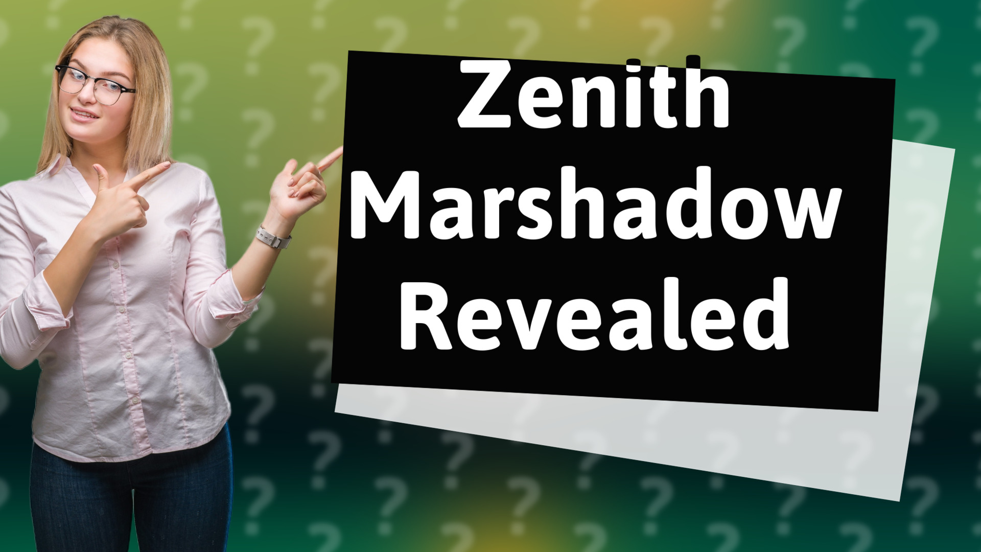 Zenith Marshadow Revealed