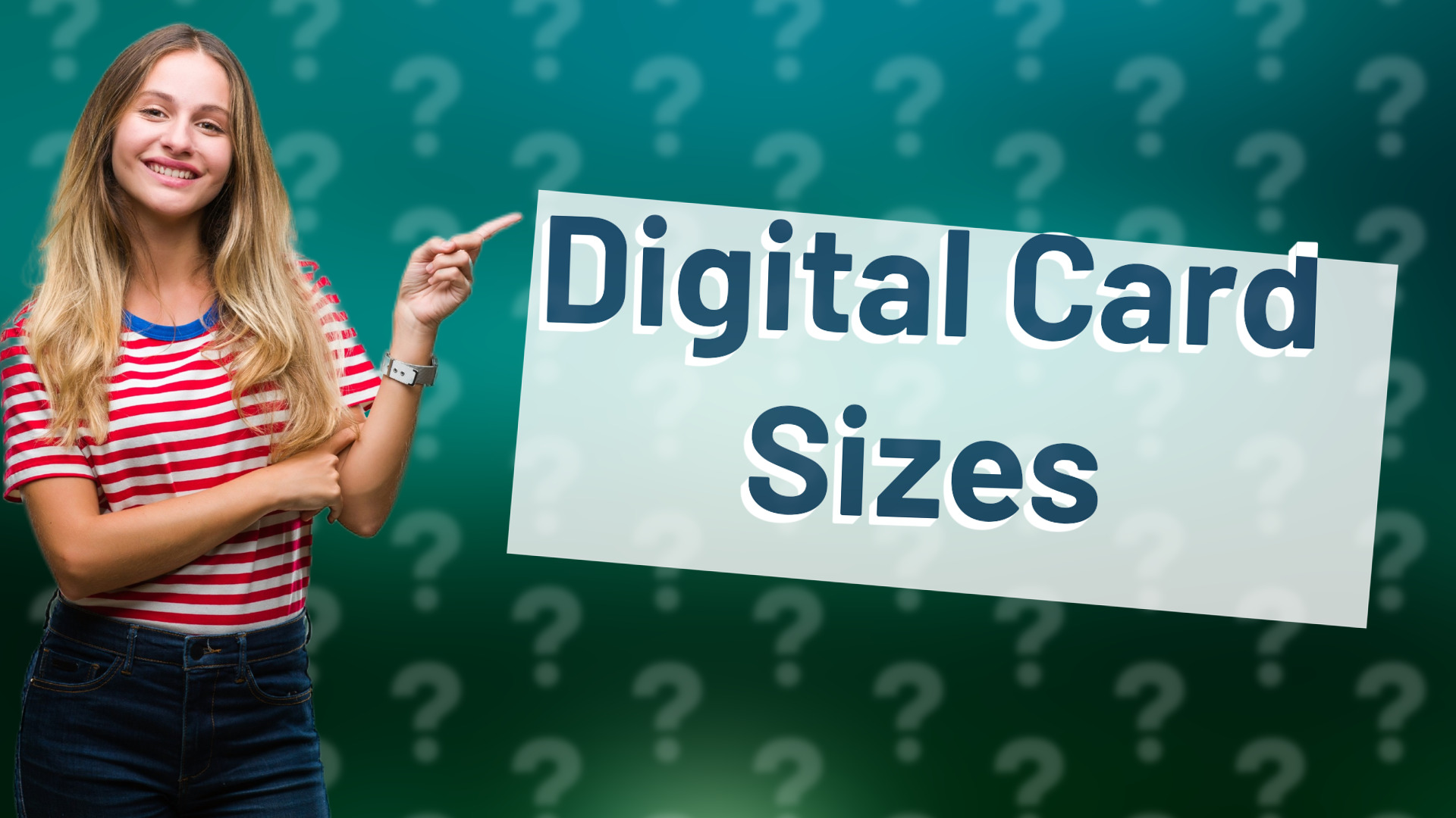 Digital Card Sizes