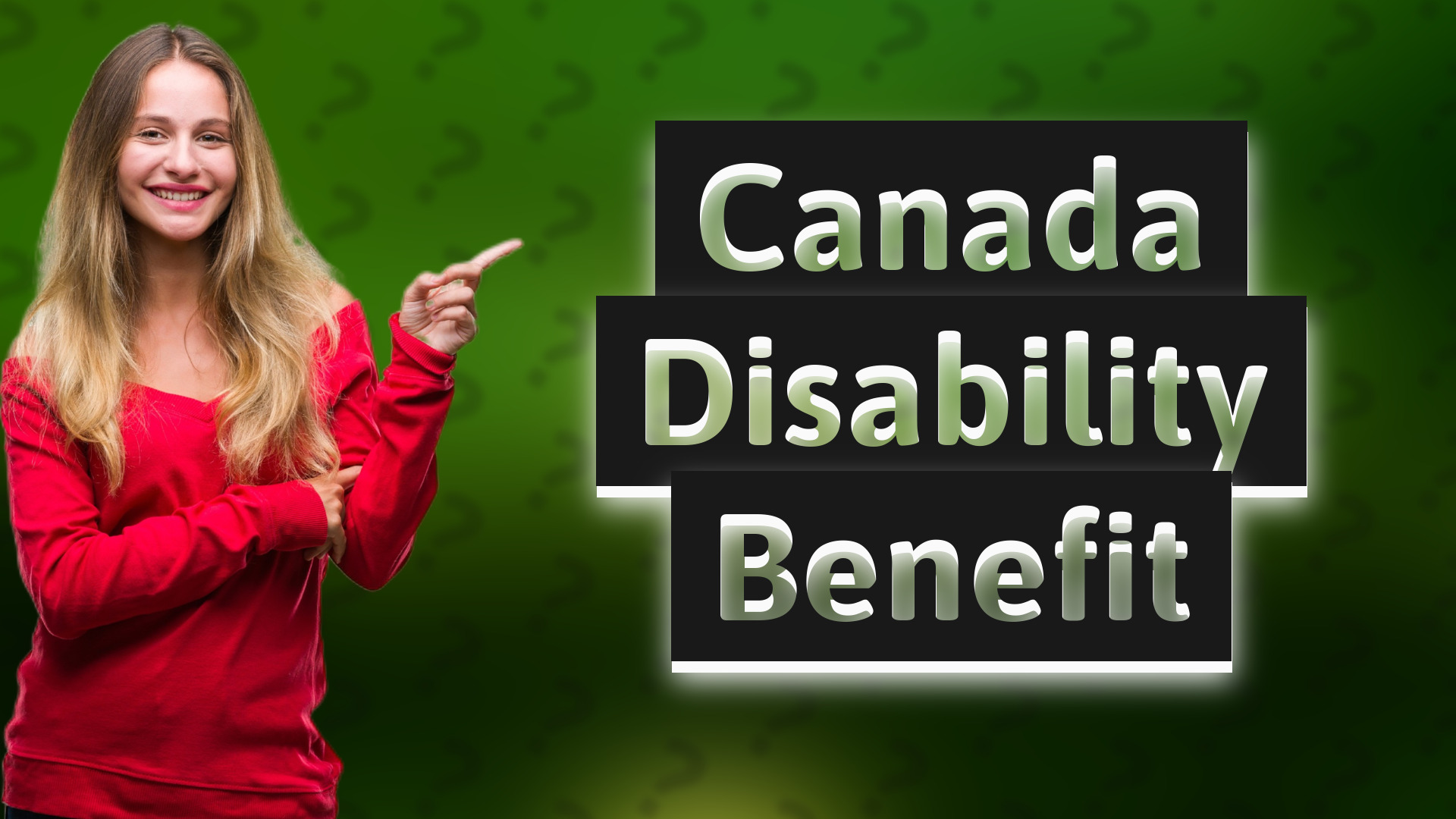 Canada Disability Benefit