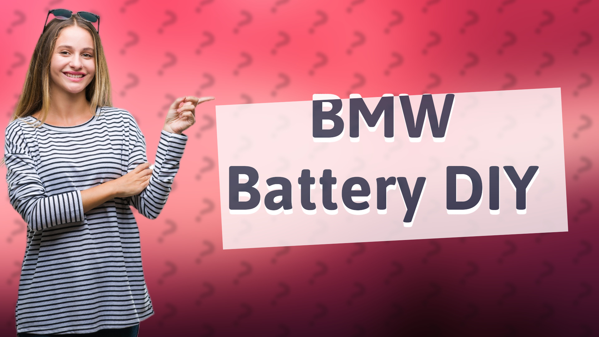 BMW Battery DIY