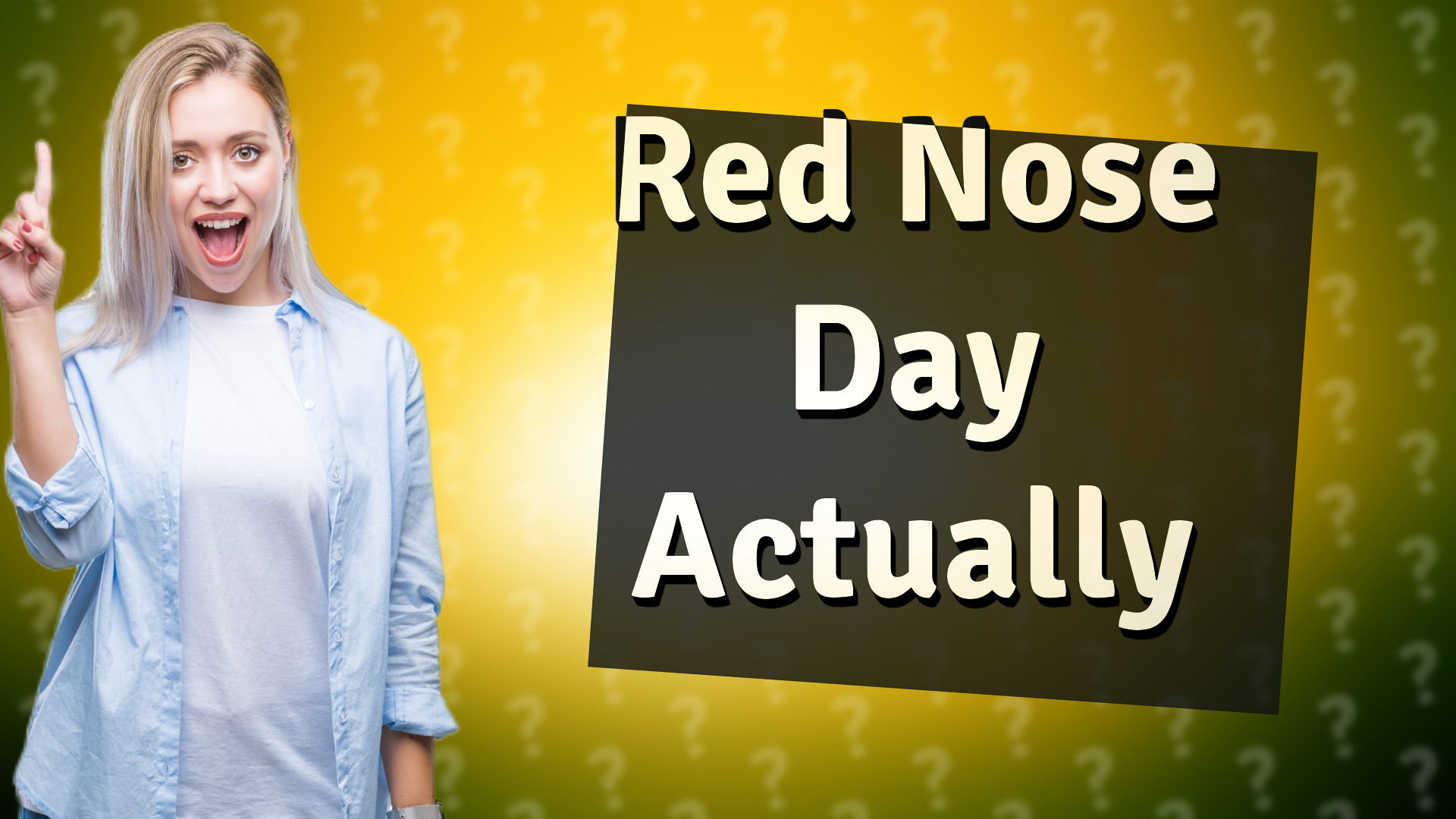 Red Nose Day Actually