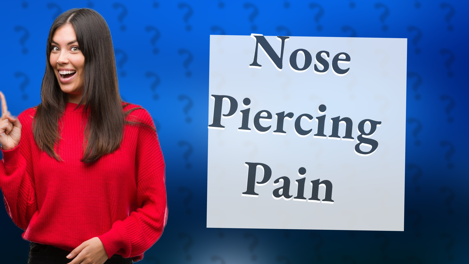 Nose Piercing Pain