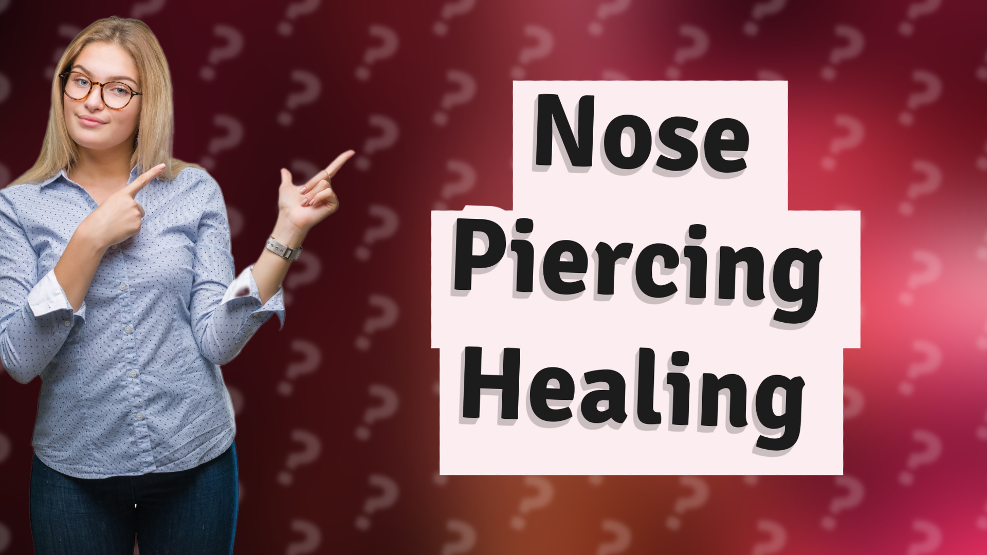 Nose Piercing Healing
