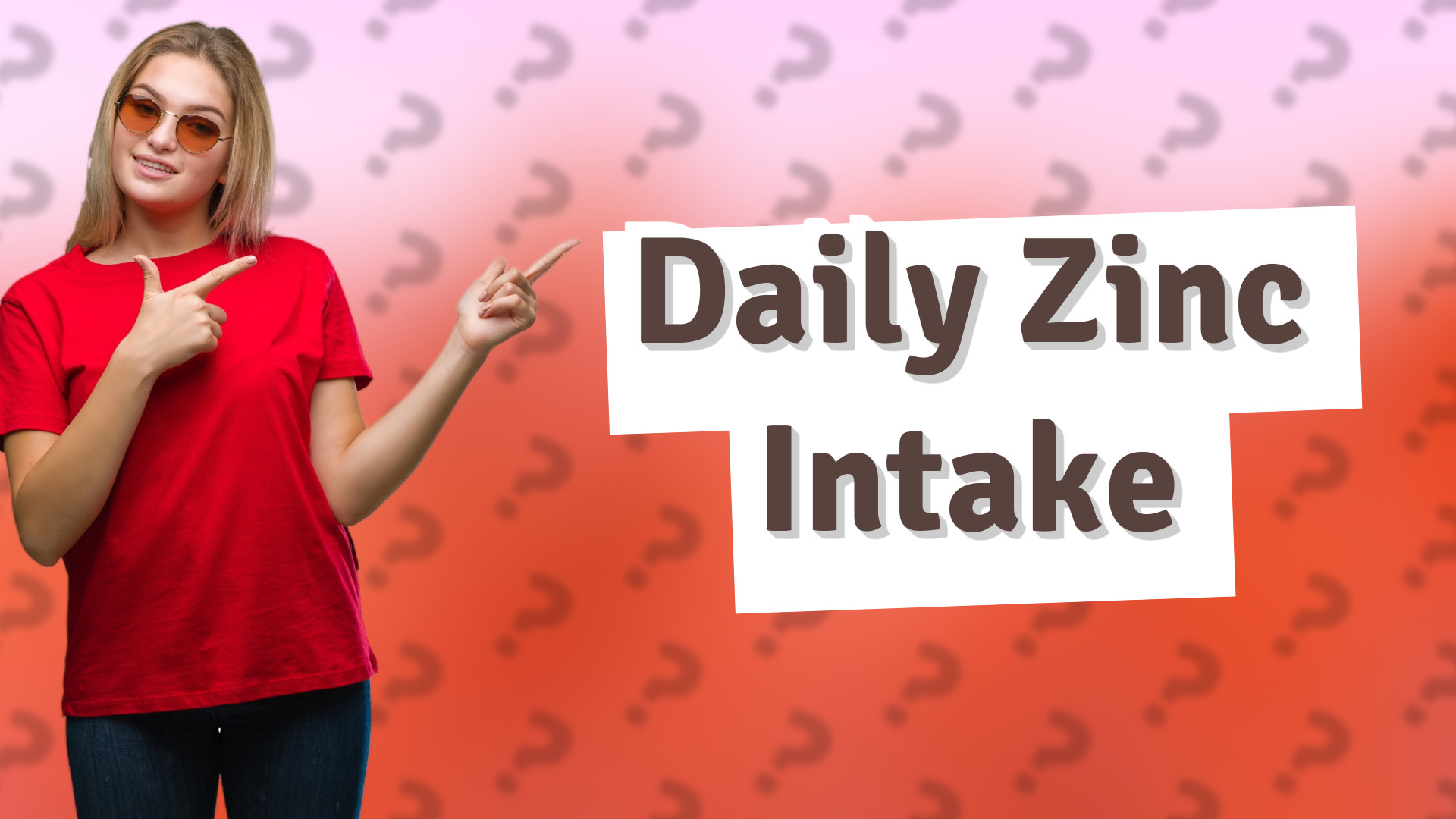 Daily Zinc Intake