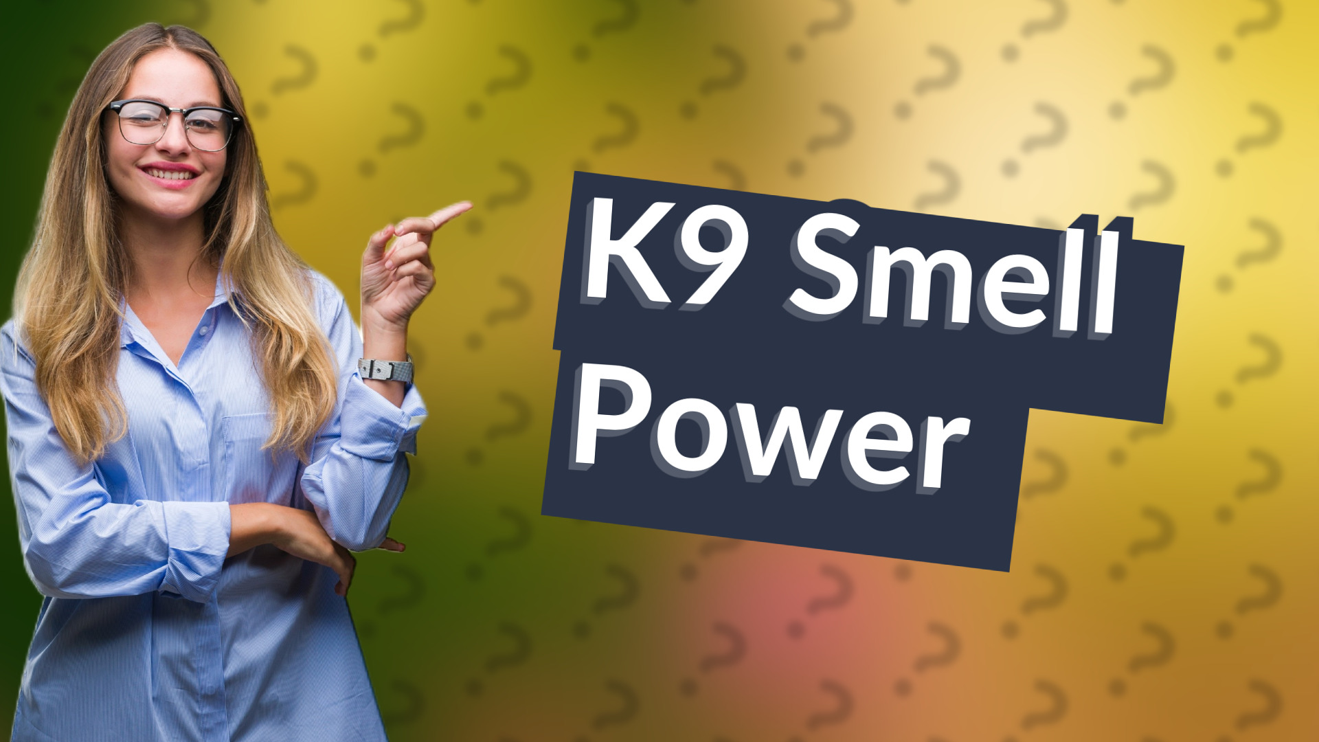 K9 Smell Power