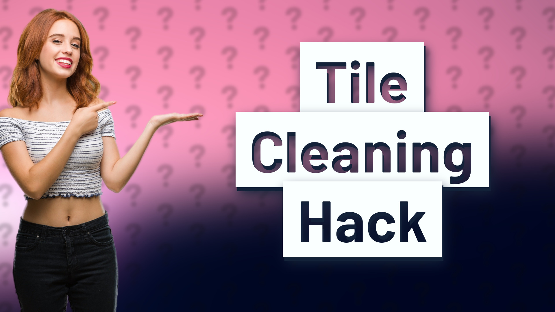 Tile Cleaning Hack