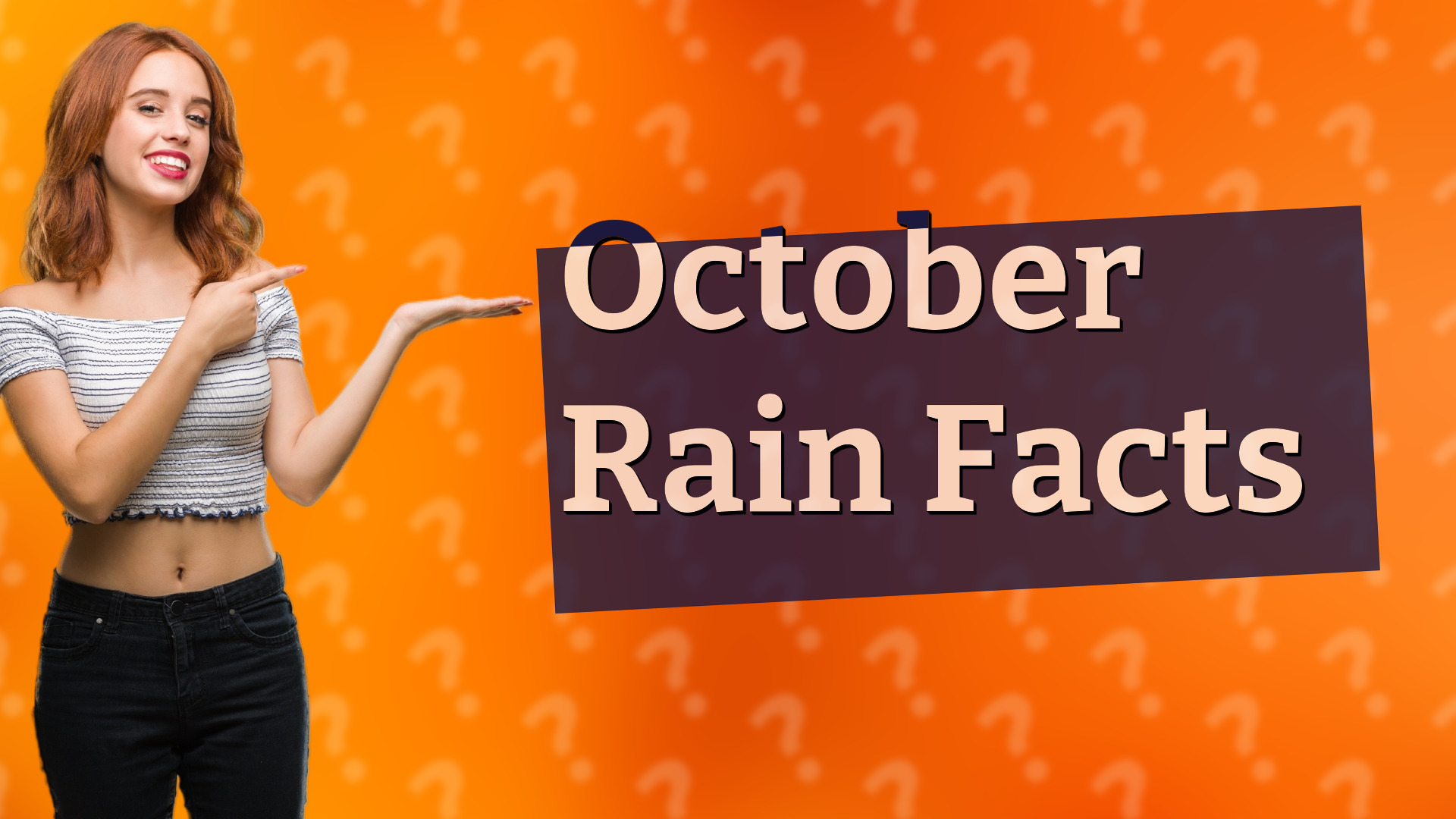 October Rain Facts