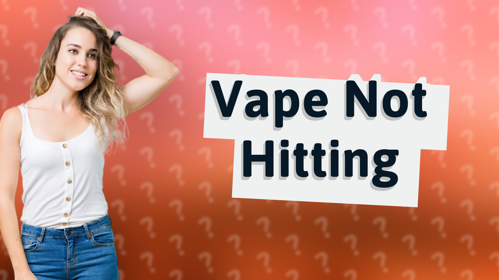 Vape Not Hitting