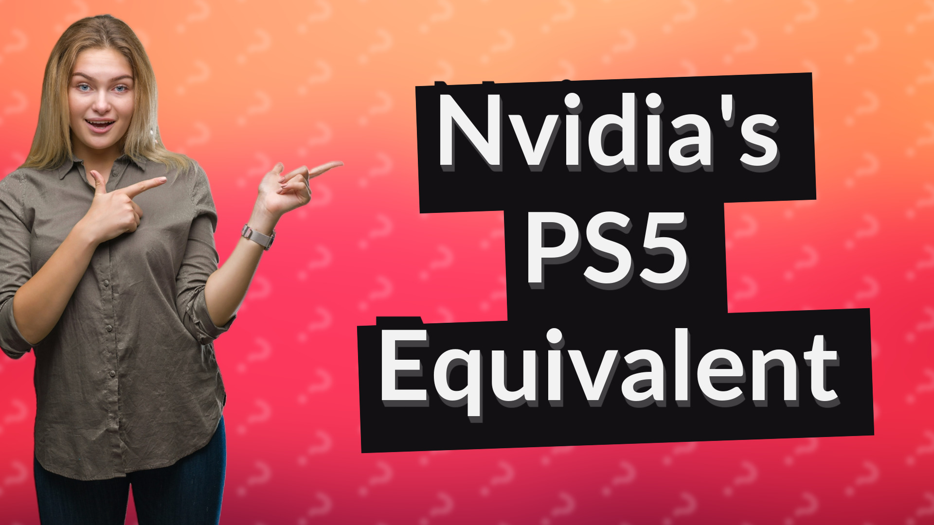 Nvidia's PS5 Equivalent