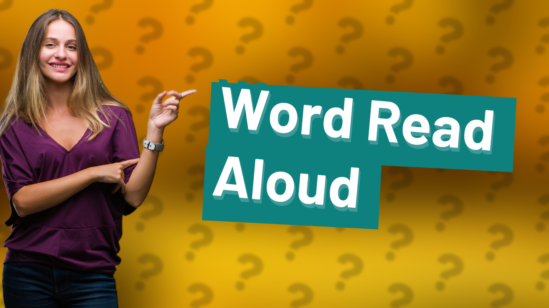 Word Read Aloud