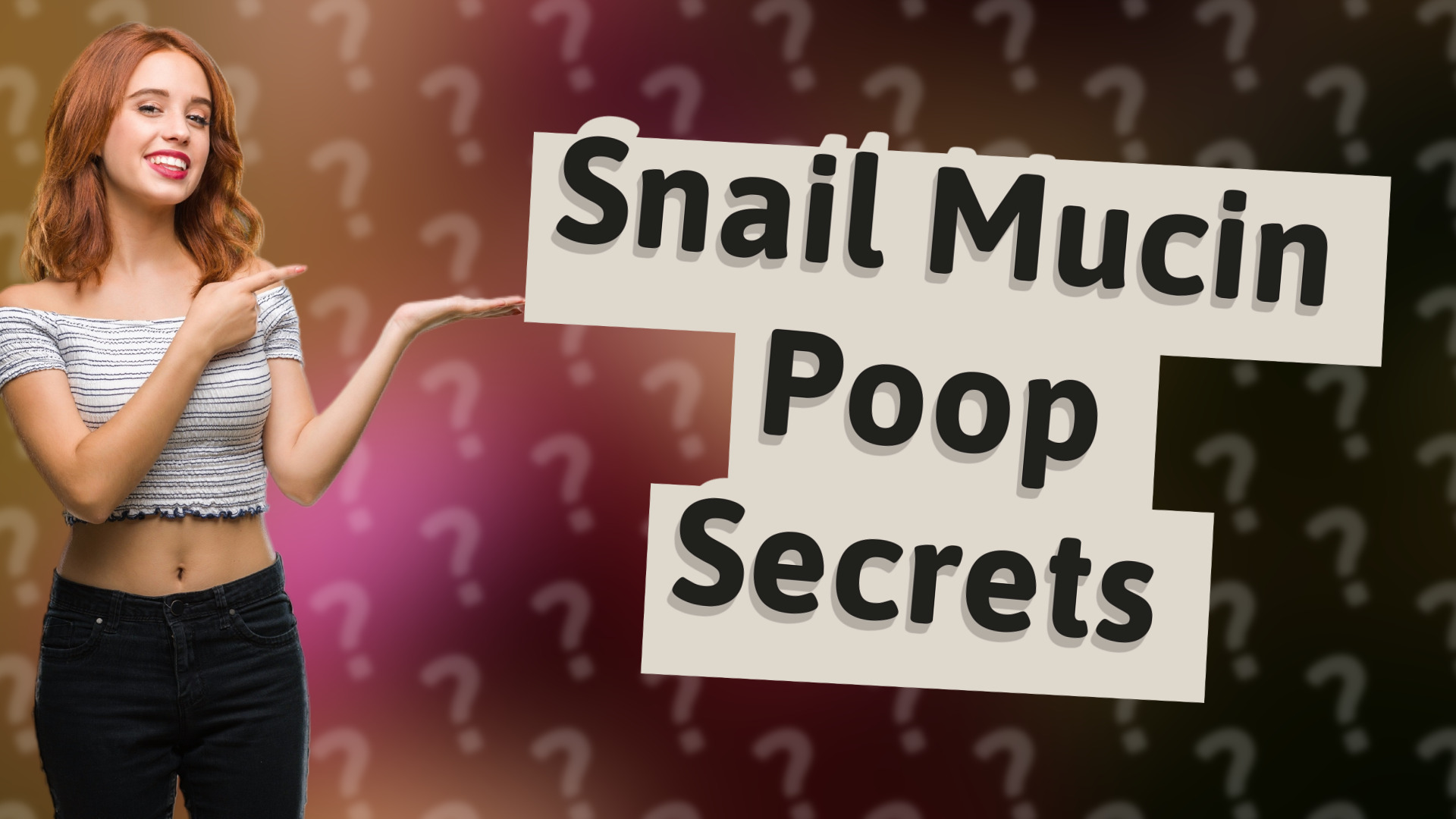 Snail Mucin Poop Secrets
