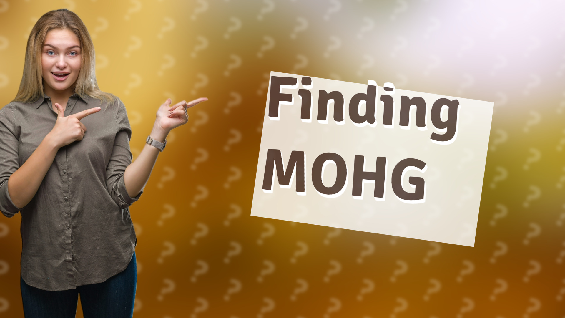 Finding MOHG