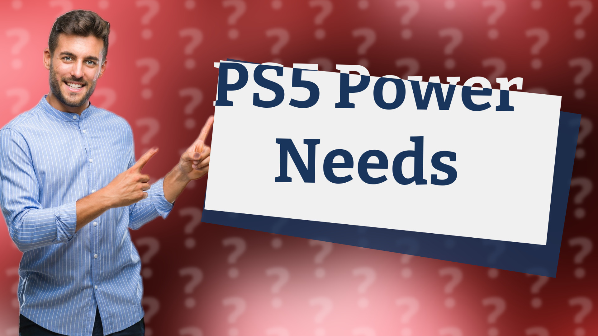PS5 Power Needs
