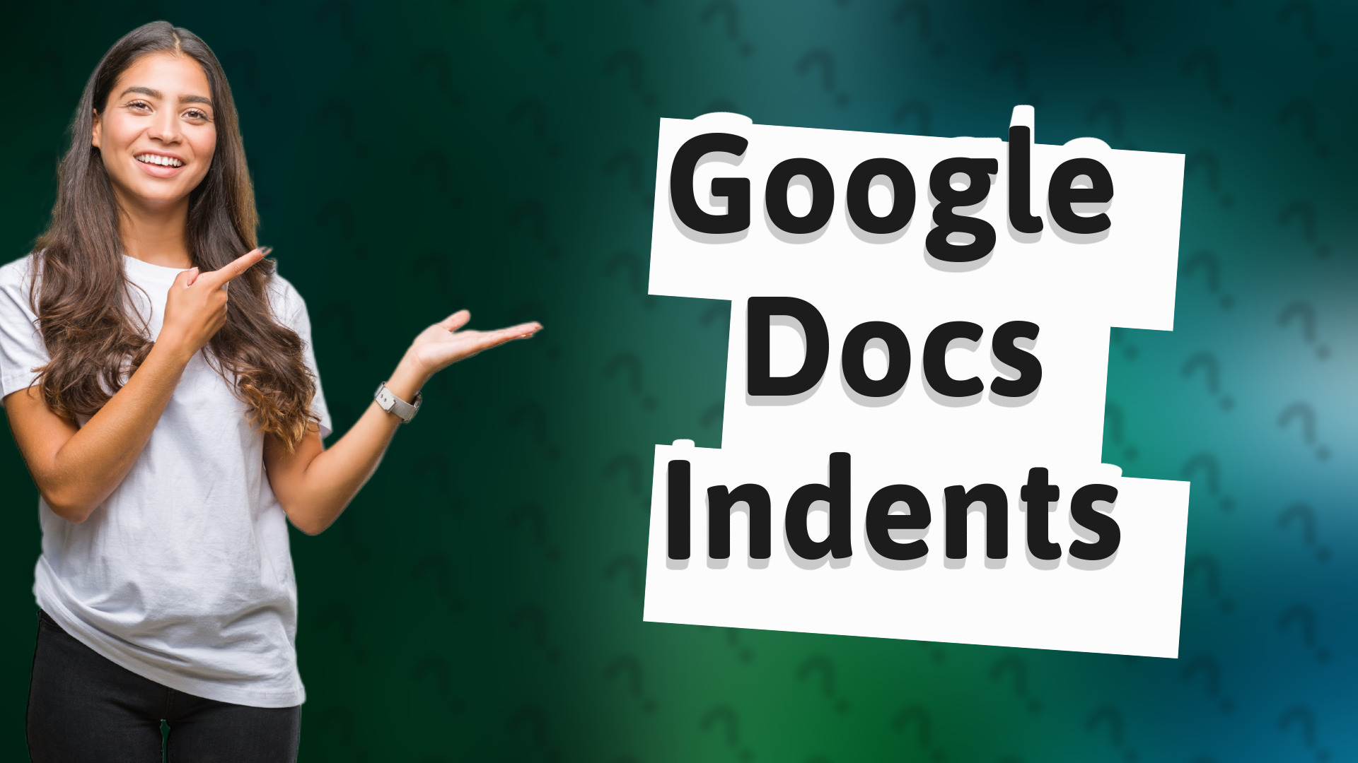 Google Docs Indents