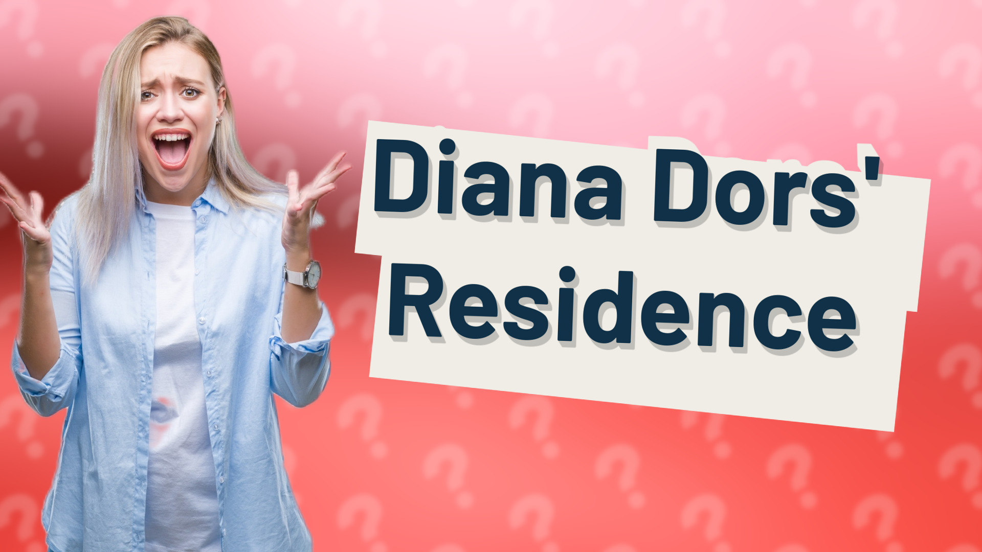 Diana Dors' Residence