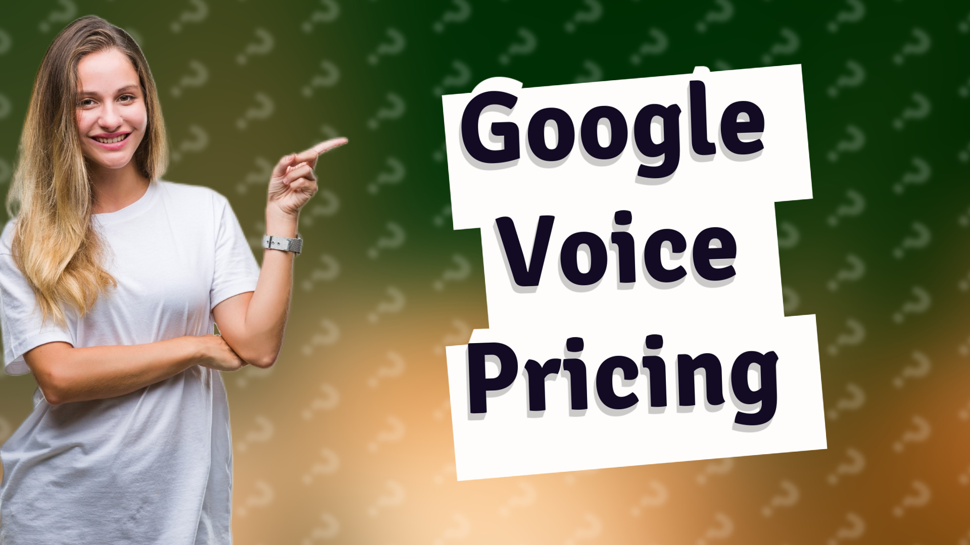 Google Voice Pricing
