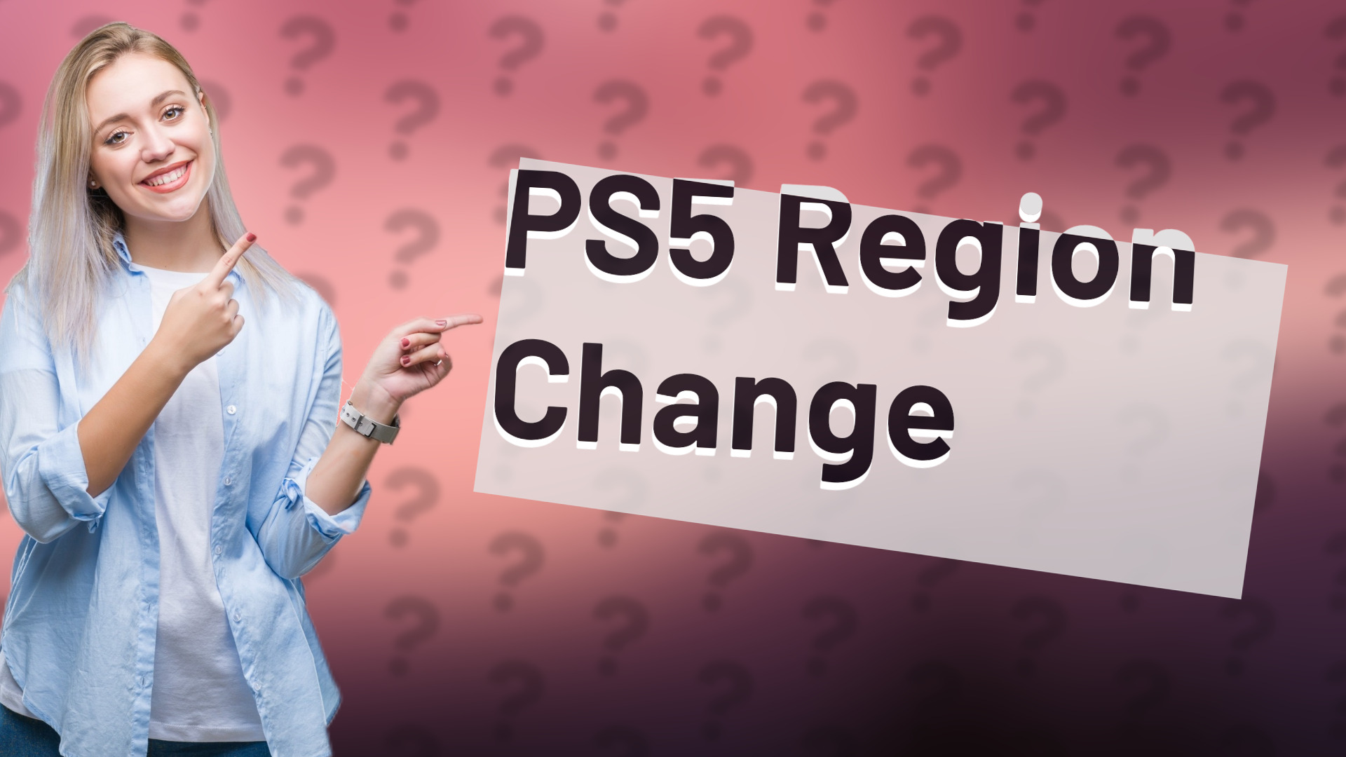 PS5 Region Change