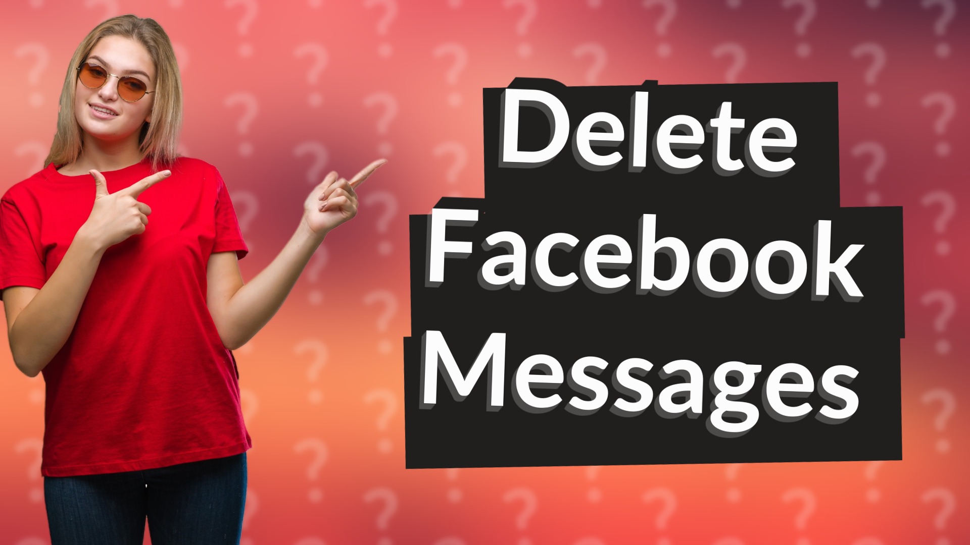 Delete Facebook Messages