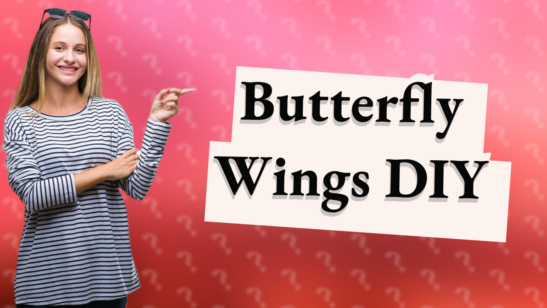 Butterfly Wings DIY