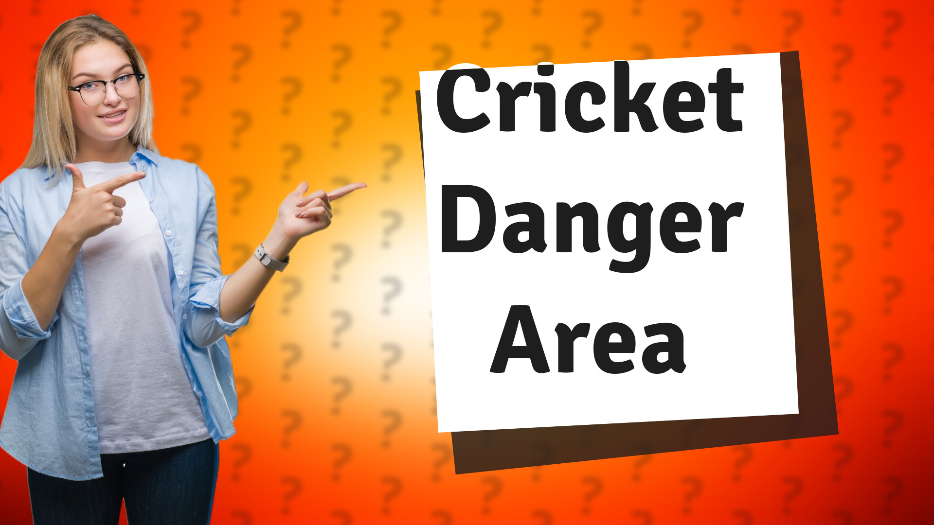 Cricket Danger Area