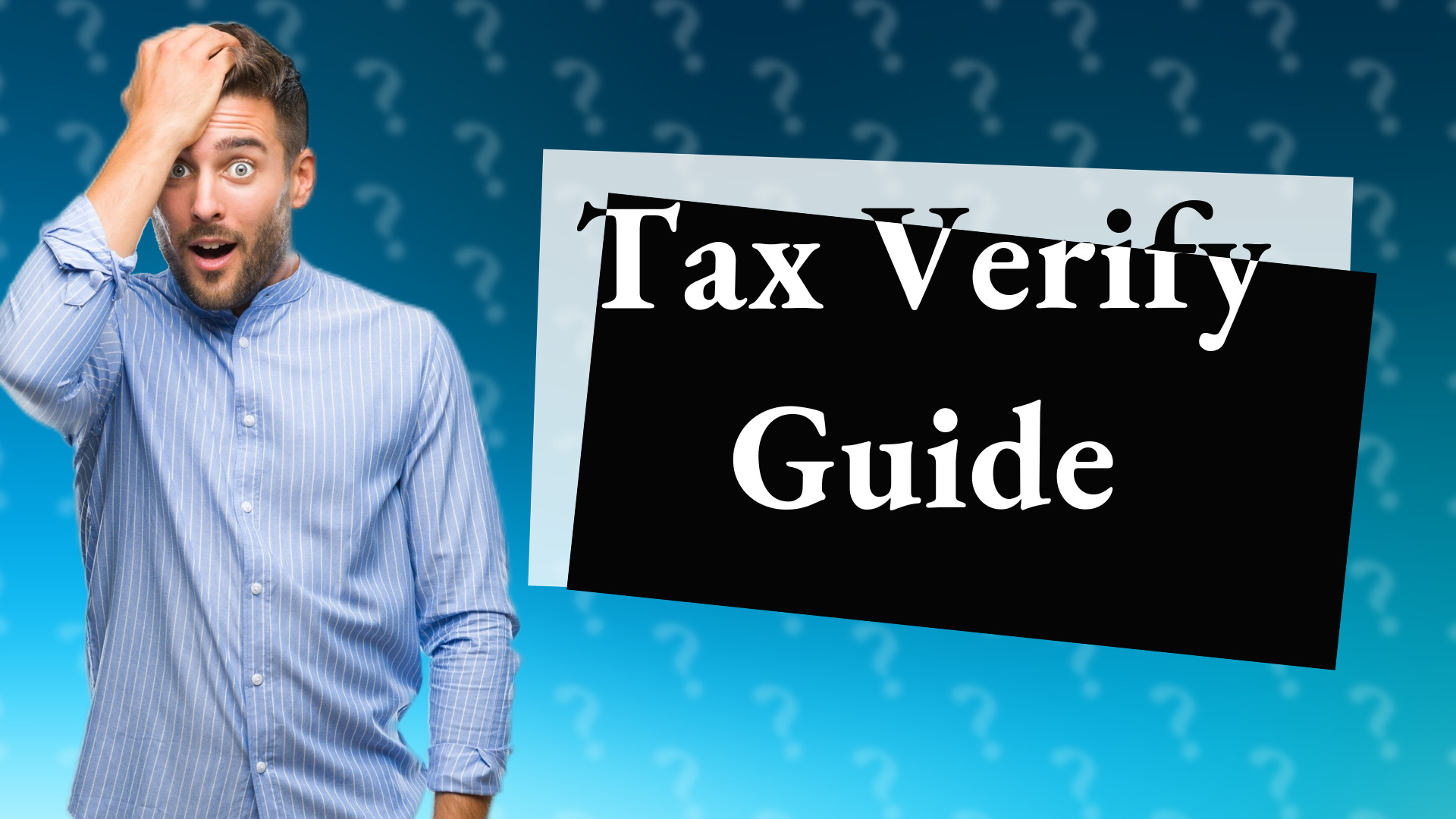 Tax Verify Guide