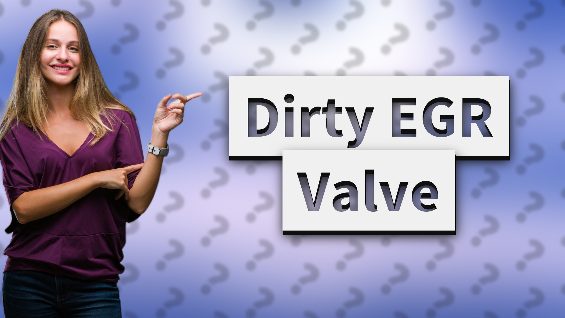 Dirty EGR Valve