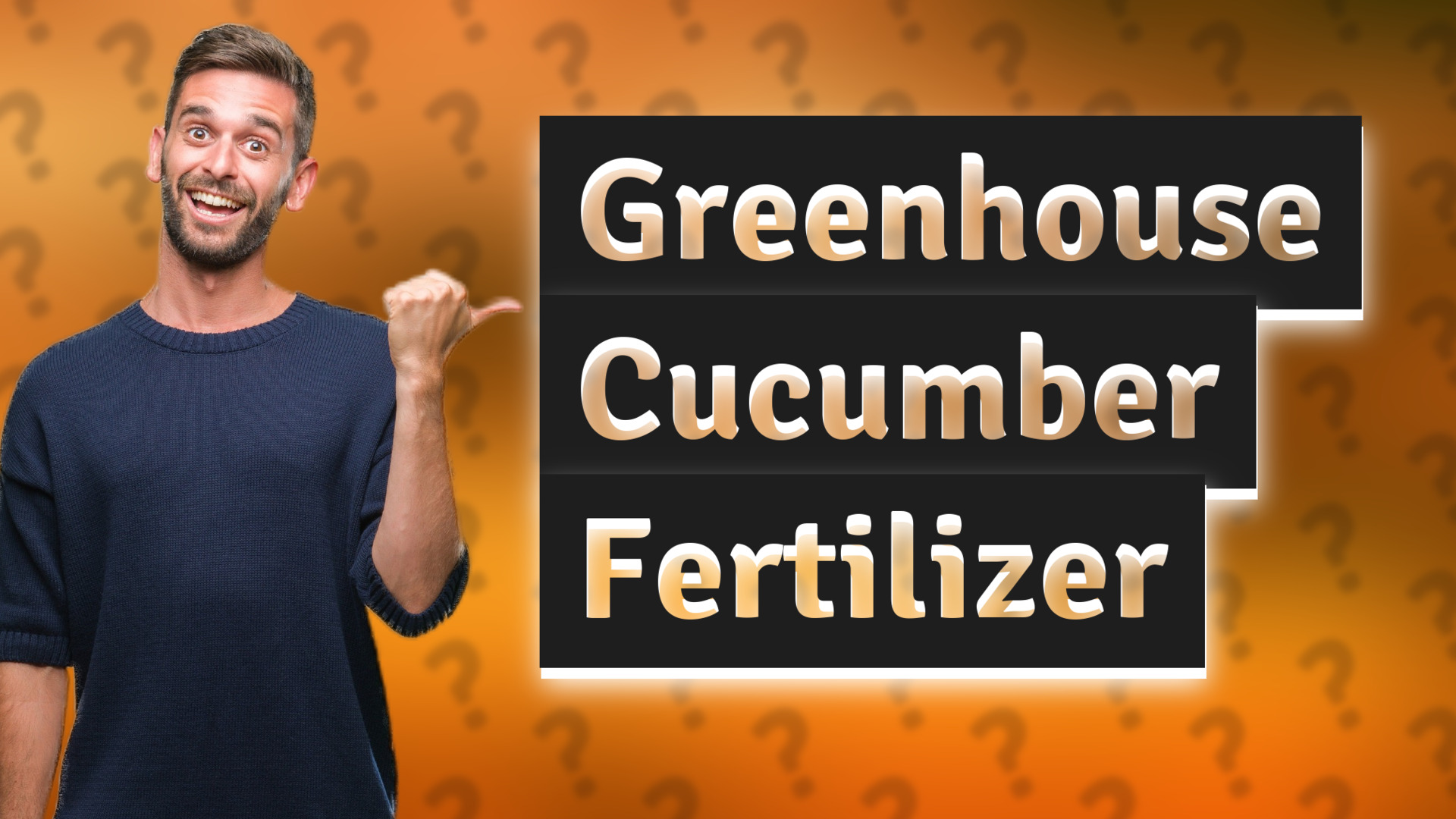 Greenhouse Cucumber Fertilizer