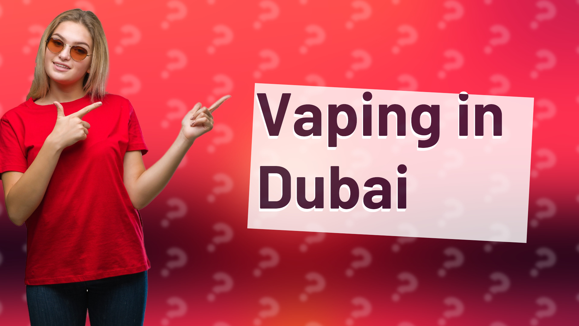 Vaping in Dubai
