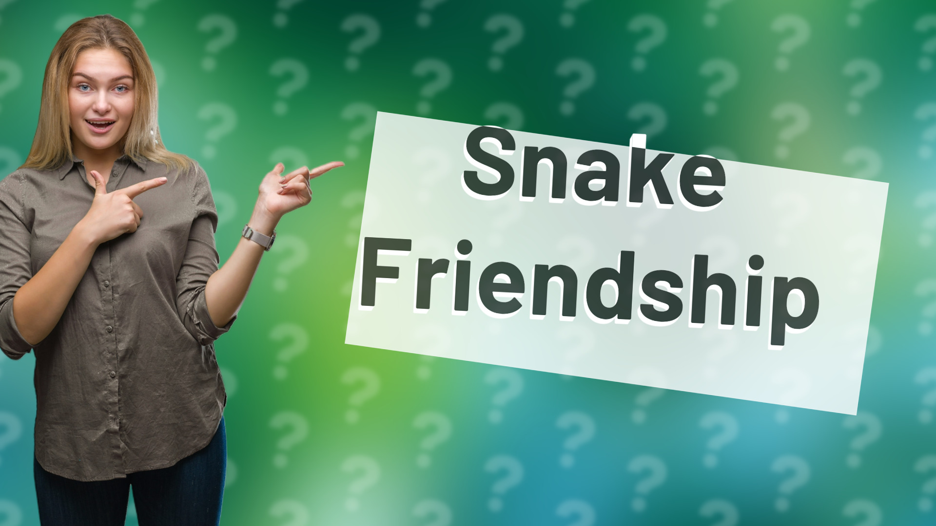 Snake Friendship