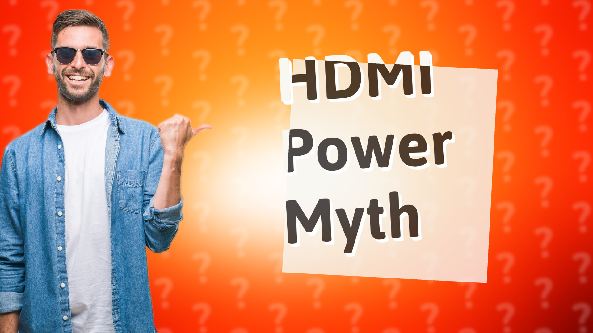HDMI Power Myth
