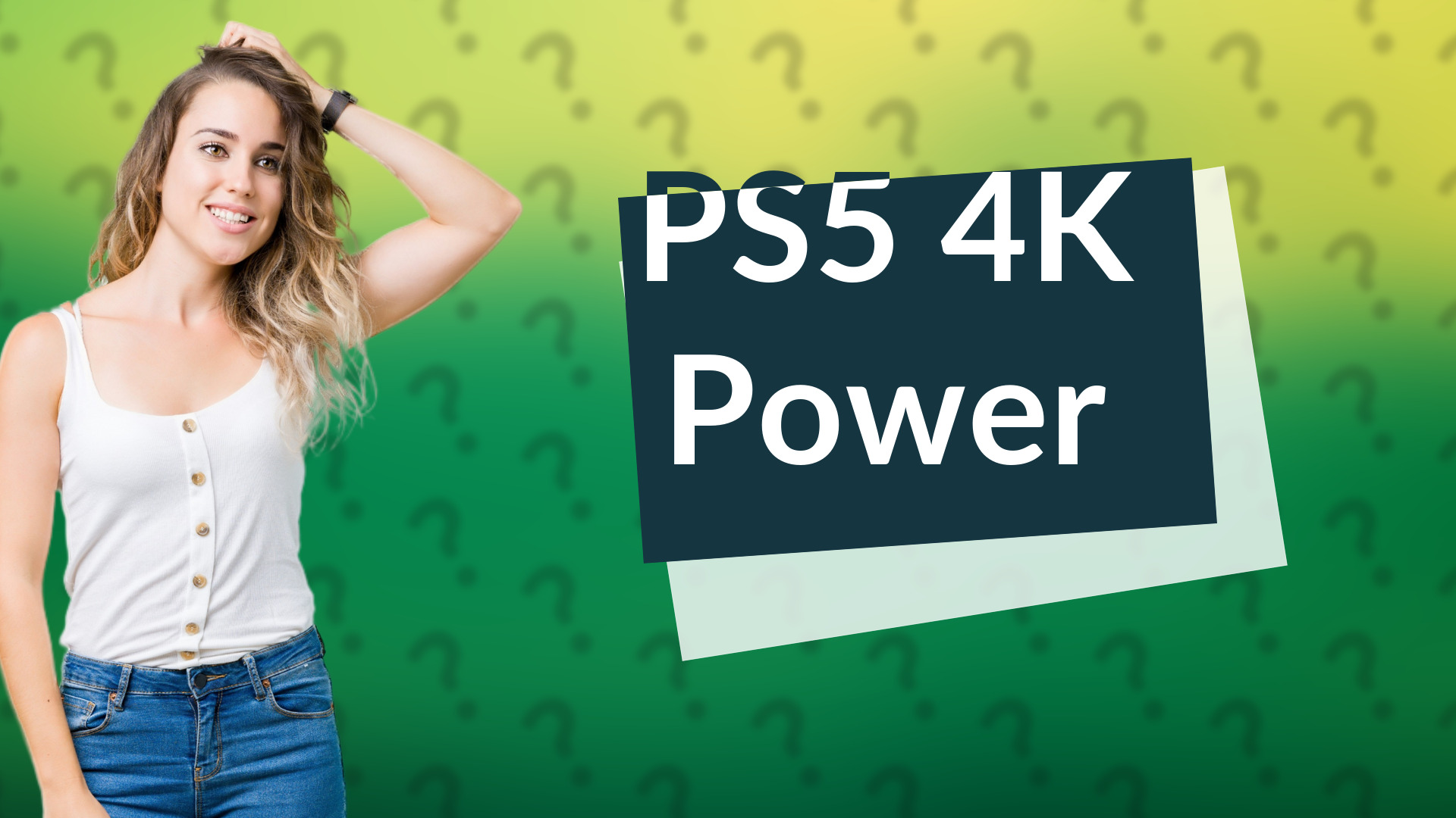 PS5 4K Power
