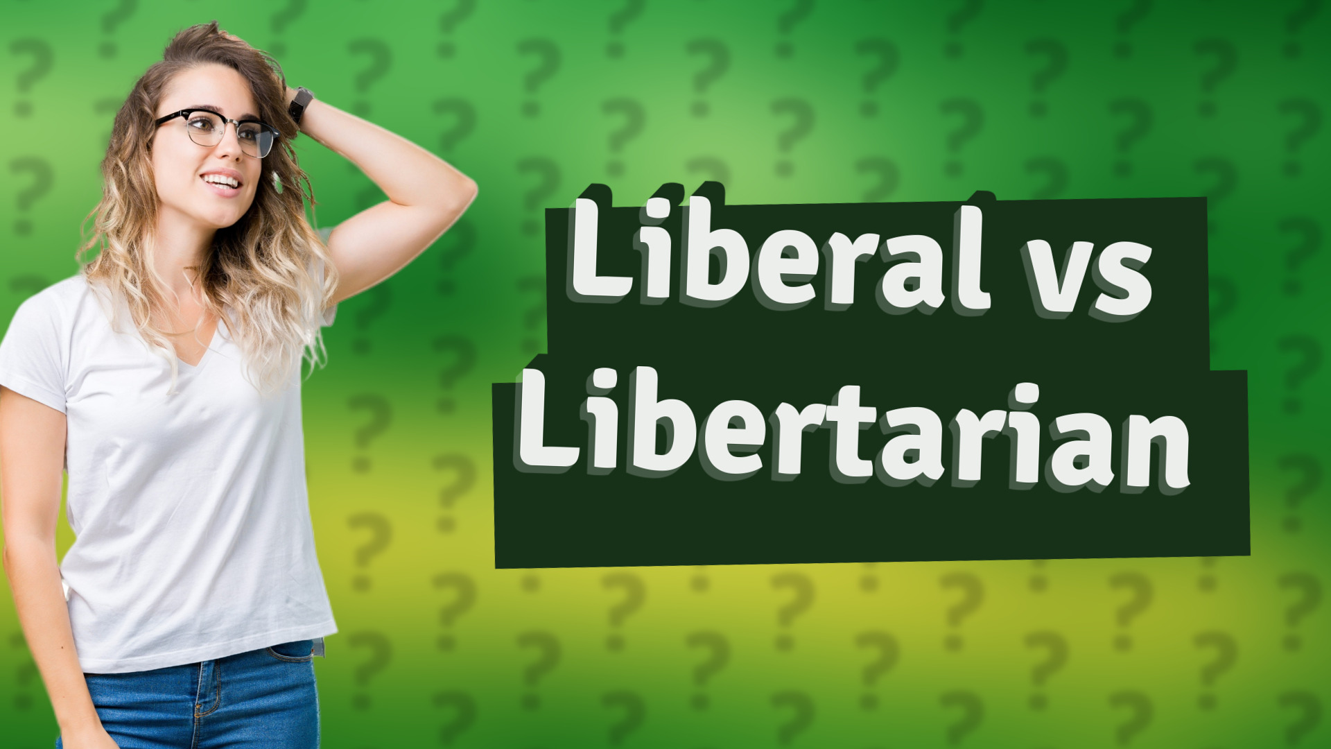 Liberal vs Libertarian