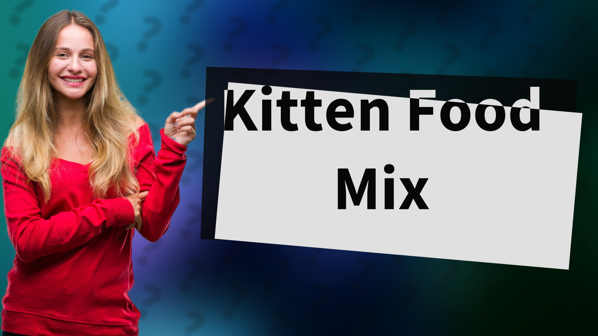 Kitten Food Mix