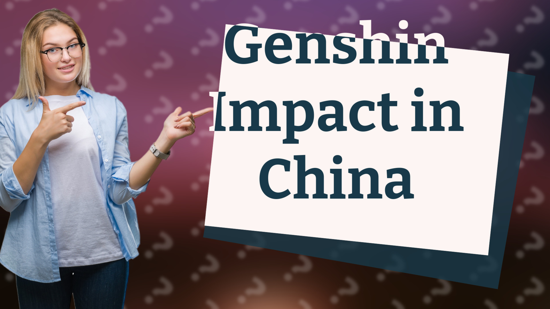 Genshin Impact in China
