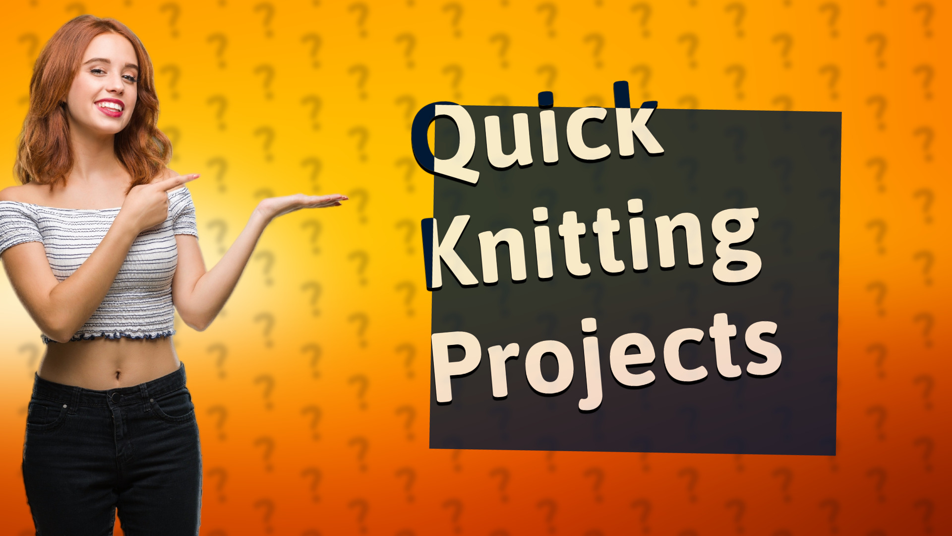 Quick Knitting Projects