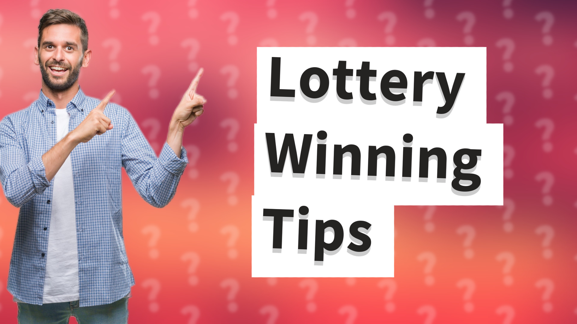 Lottery Winning Tips