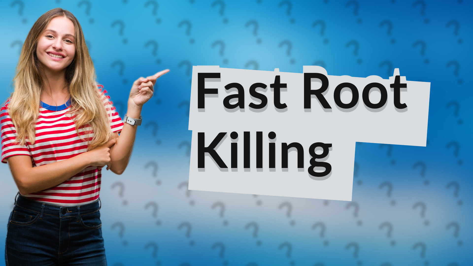 Fast Root Killing