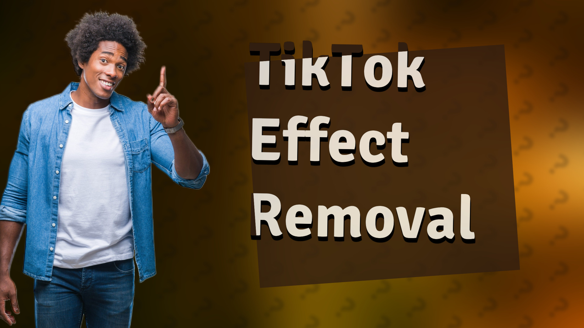 TikTok Effect Removal