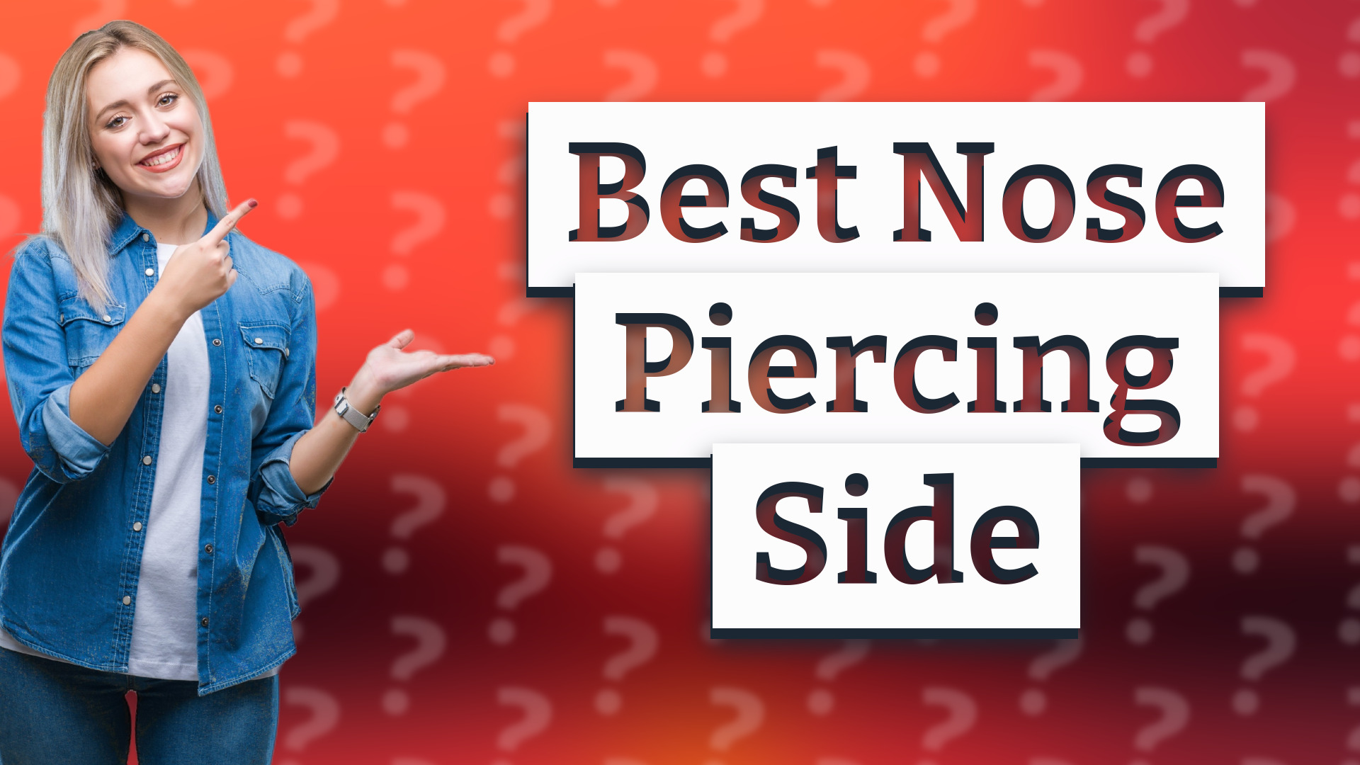 Best Nose Piercing Side