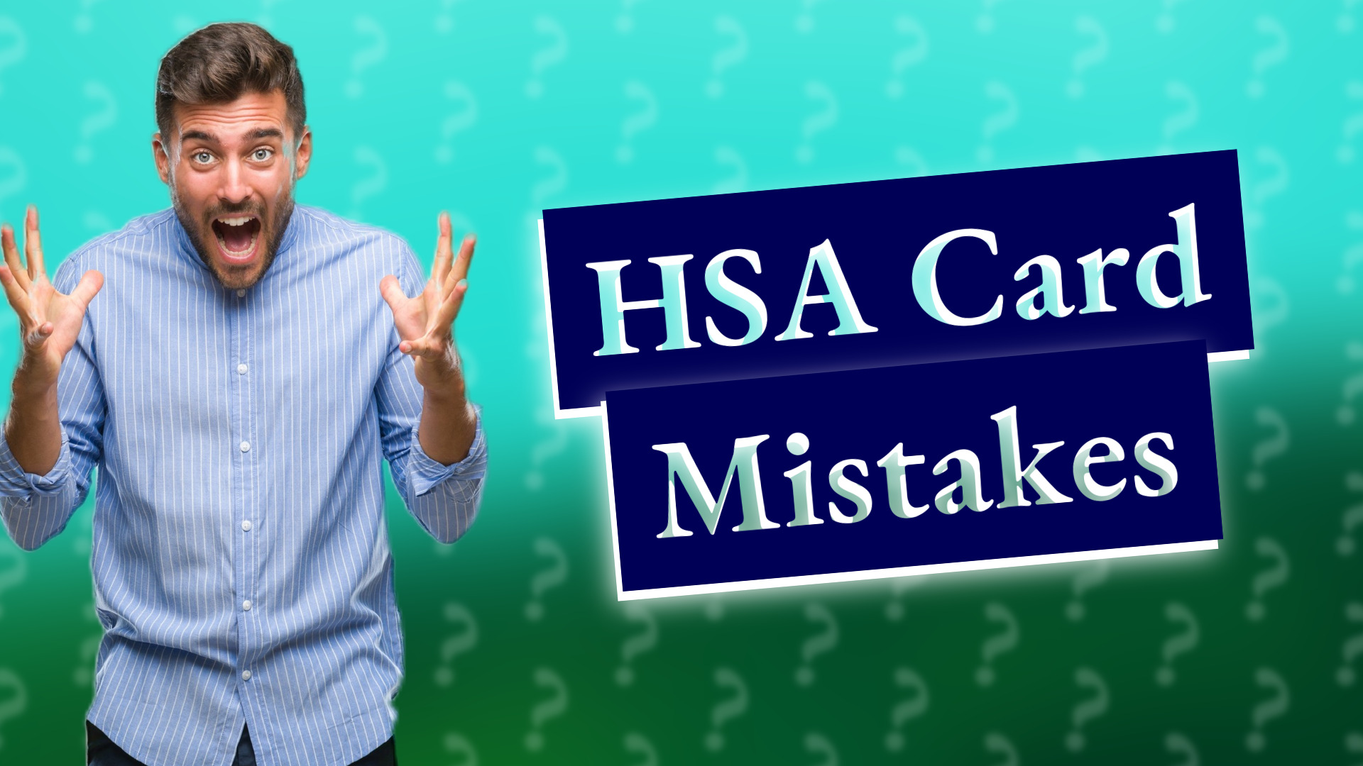 HSA Card Mistakes