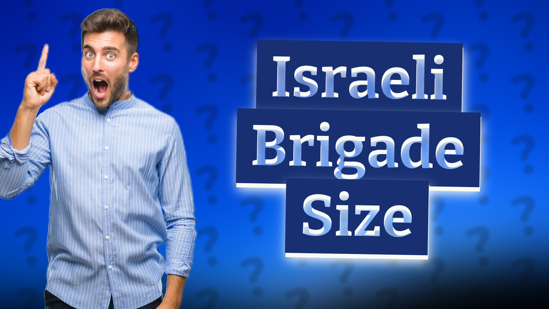 Israeli Brigade Size