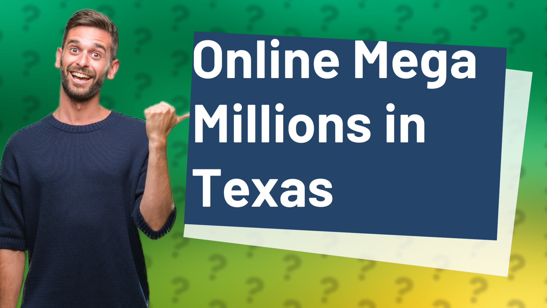 Online Mega Millions in Texas