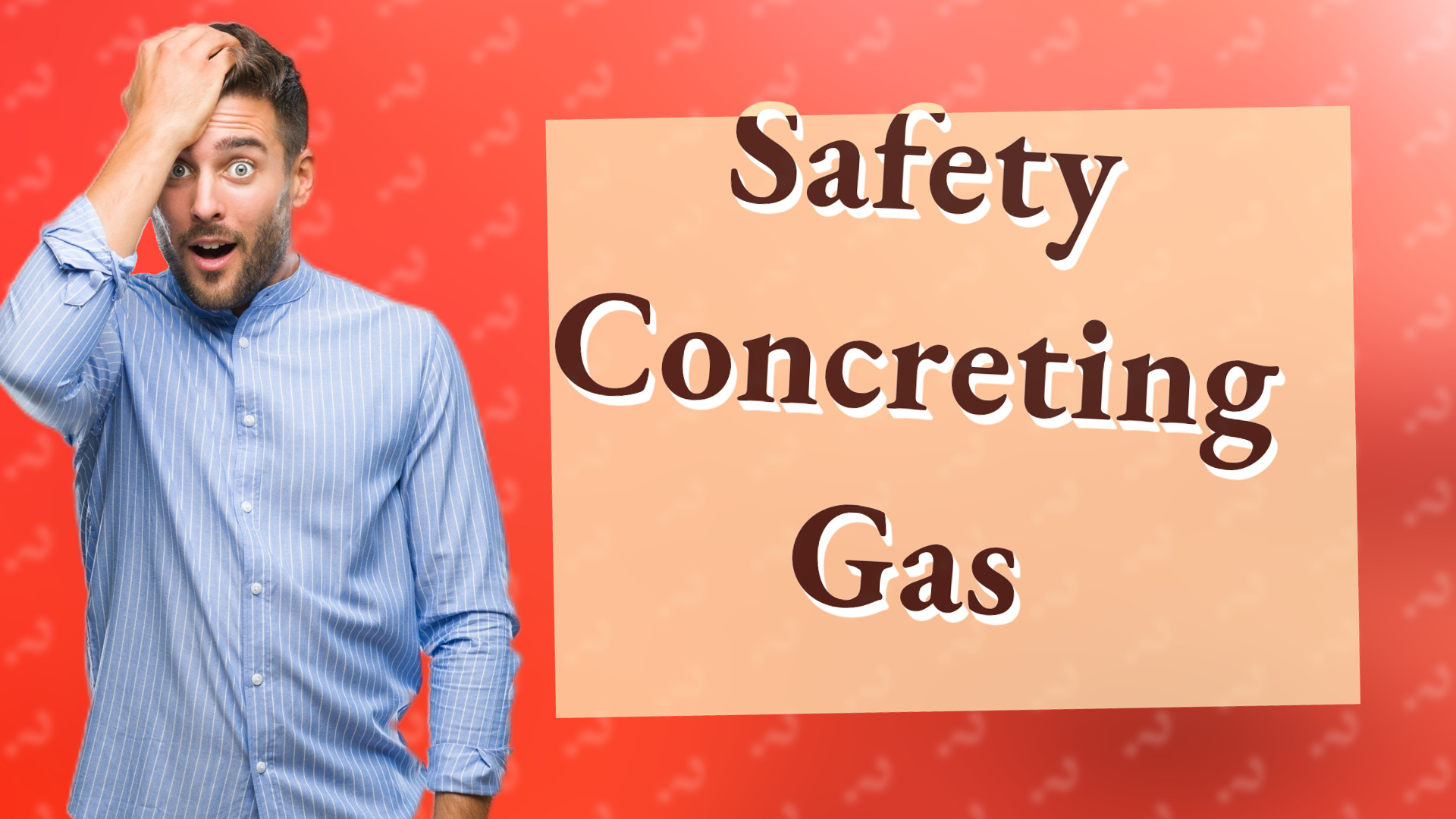 Safety Concreting Gas