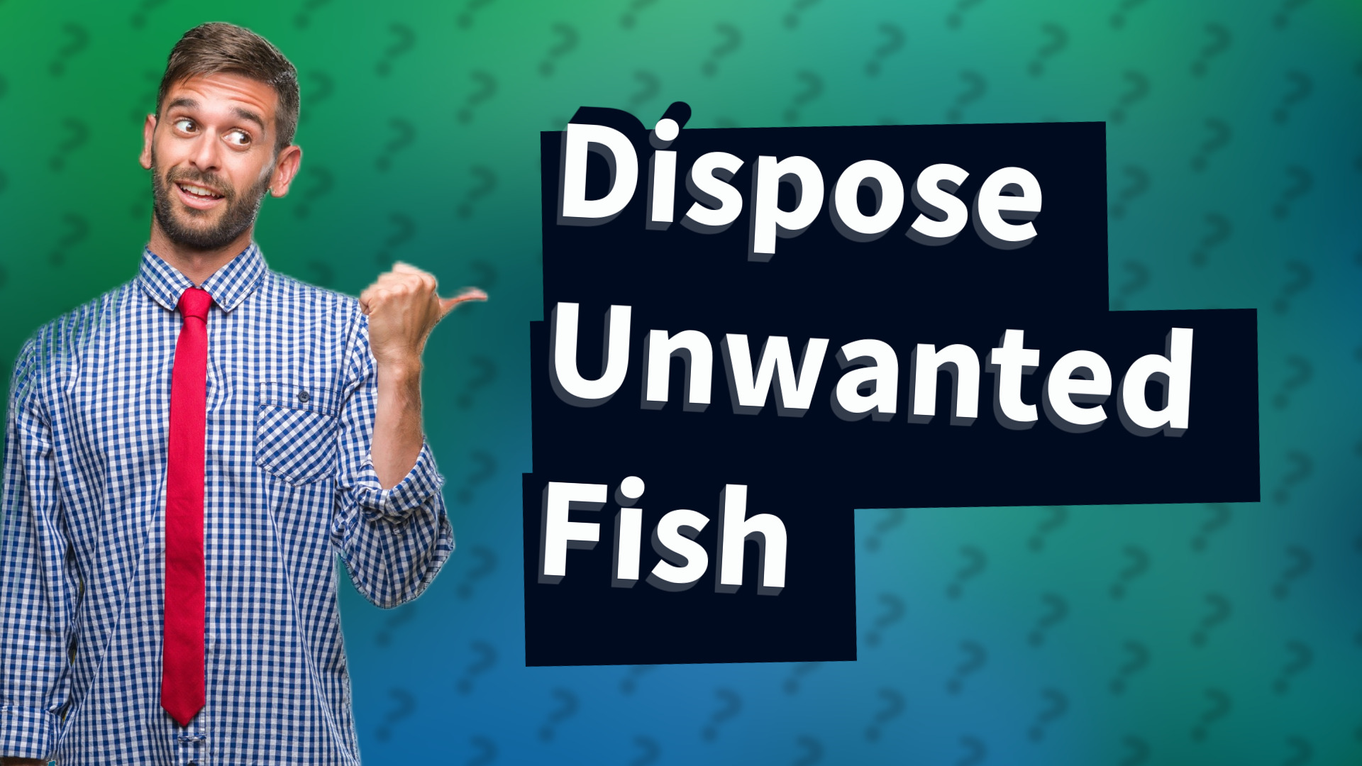 Dispose Unwanted Fish