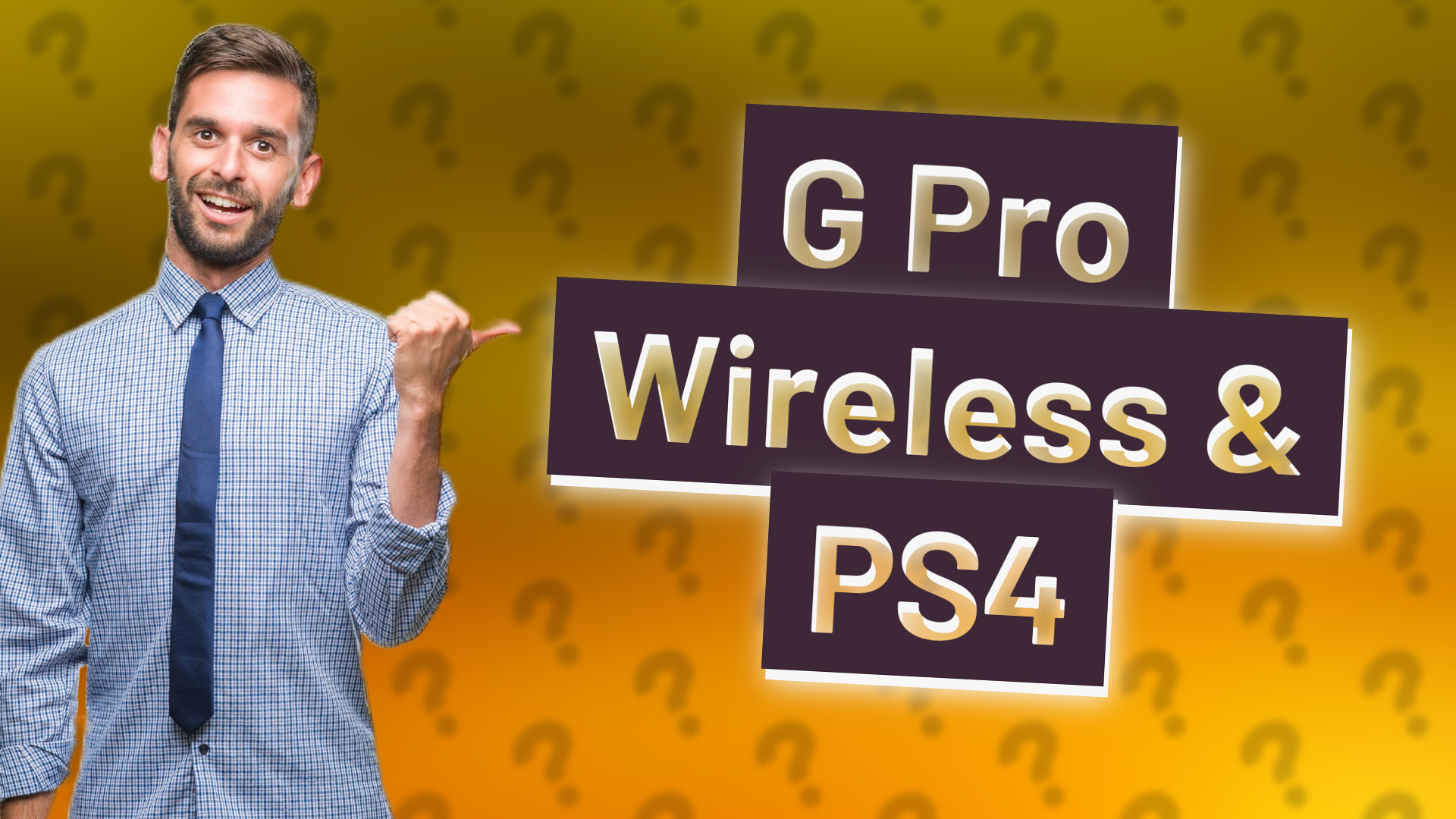 G Pro Wireless & PS4